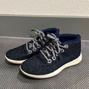 Allbirds Women's Navy Wool Runner-up Mizzles- women's size 5